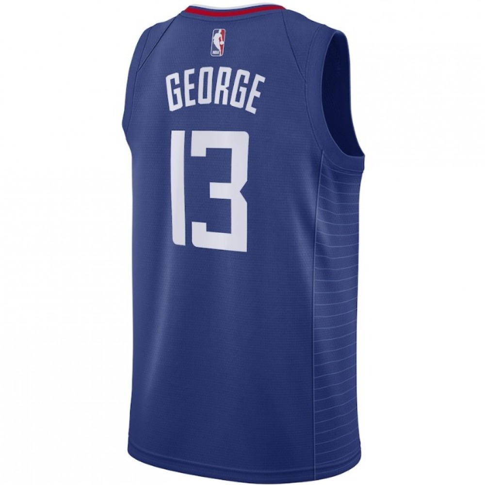 Men's LA Clippers Paul George #13 Blue 19-20 Swingman Jersey - Icon Edition-Pro Kit Vault | Brand New 26/27 Sports Jerseys